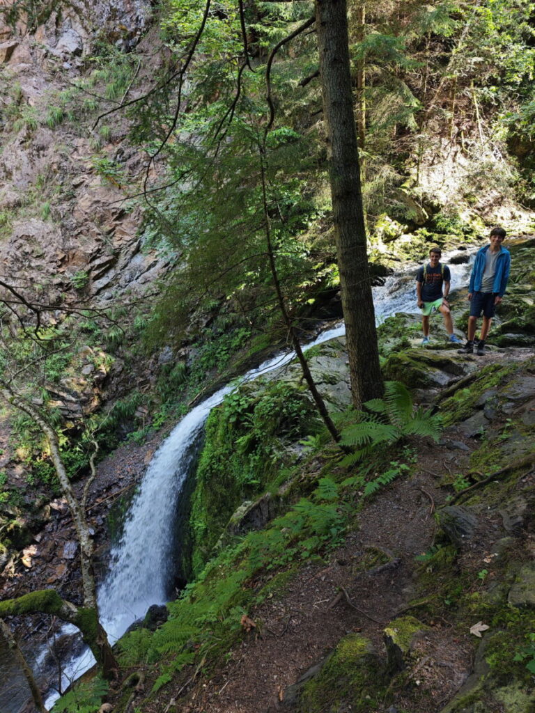 Wasserfälle Titisee - Großer Ravennafall in der Ravennaschlucht